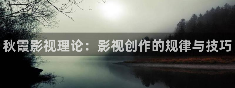 樱花漫画最新动漫免费观看：秋霞影视理论：影视创作的规律与技巧